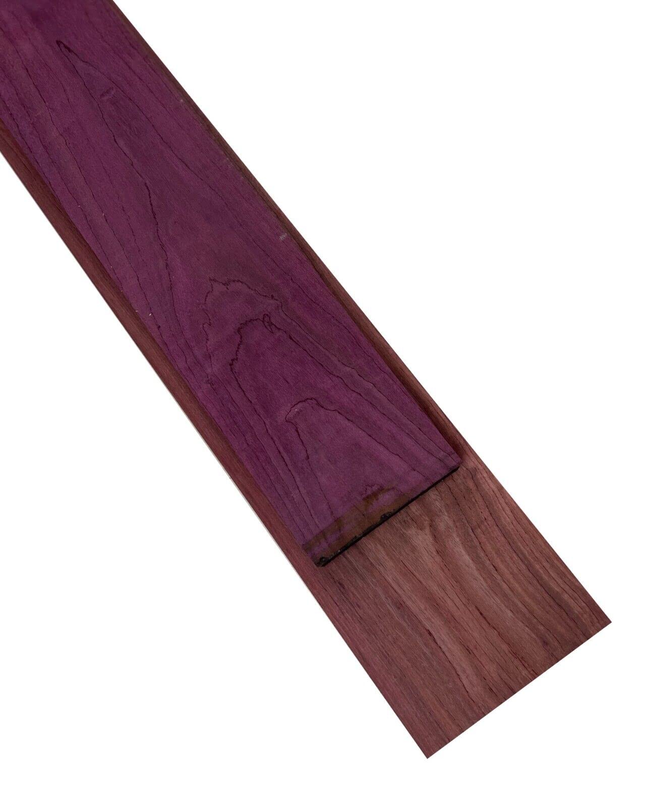 Purple Heart 8/4 Lumber Board Select & Better 20 Bd. Feet S2s Select & Better 20 Bd. Feet S2s Kiln Dried Suitable Wood Pieces for Wood Crafts and Projects