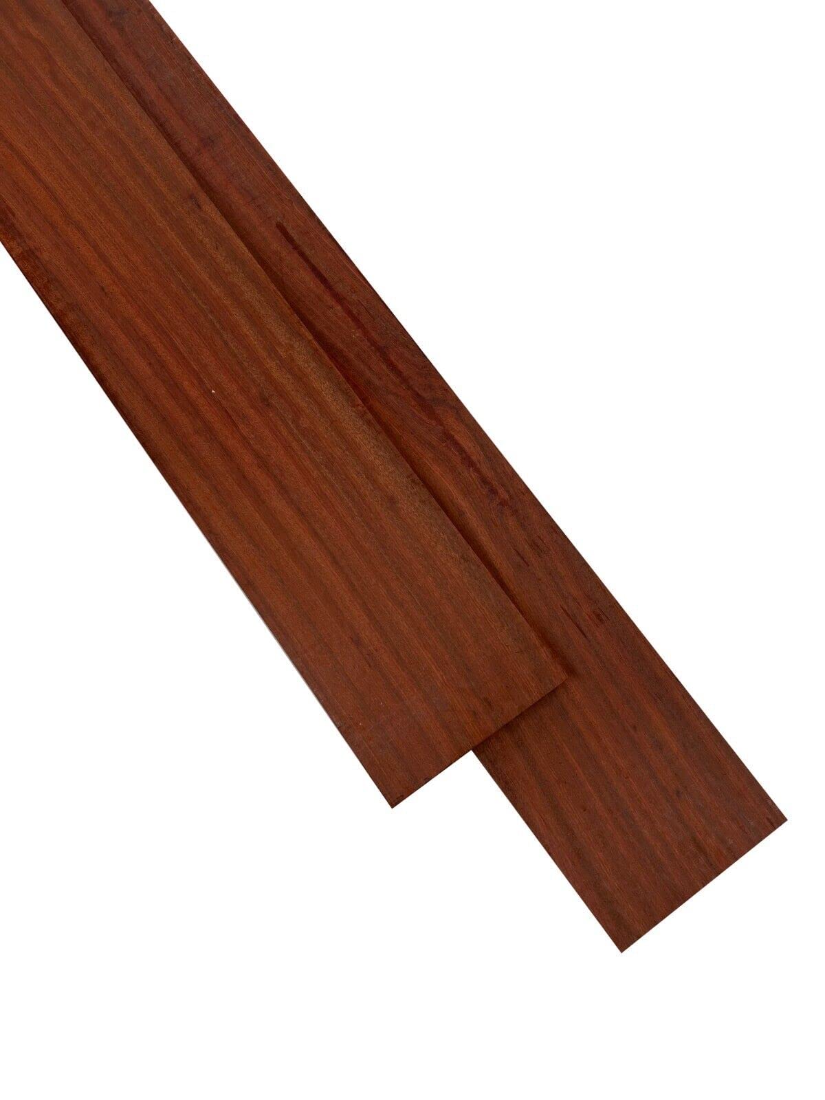 Premium Bloodwood 4/4 Lumber Board Select & Better 20 Board. Ft Rough Sawn Suitable Wood Pieces for Wood Crafts and Projects